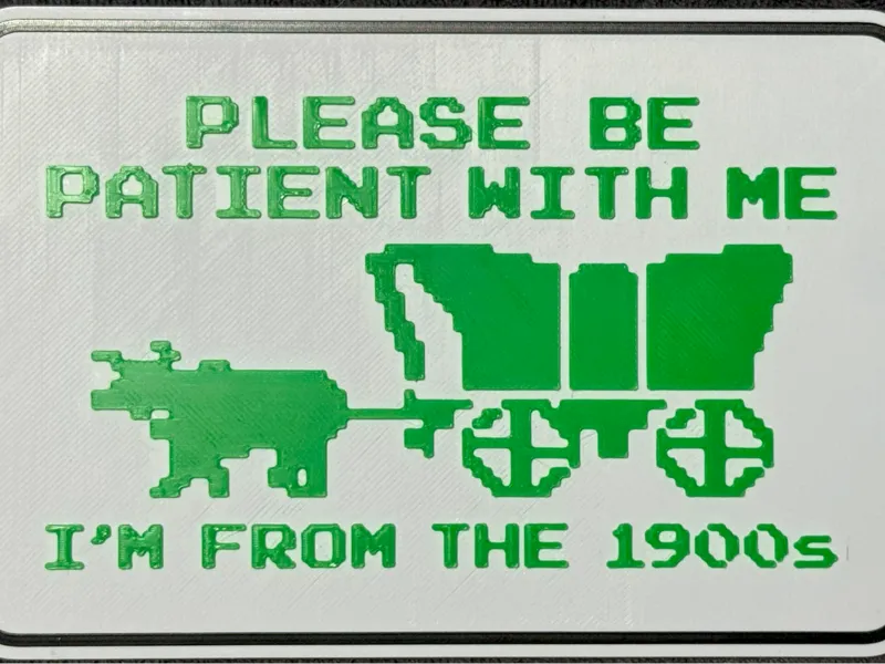 1900s Sign