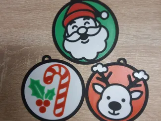Set decorazioni di Natale