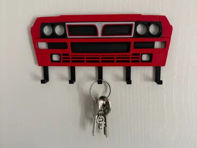 Lancia Delta keychain