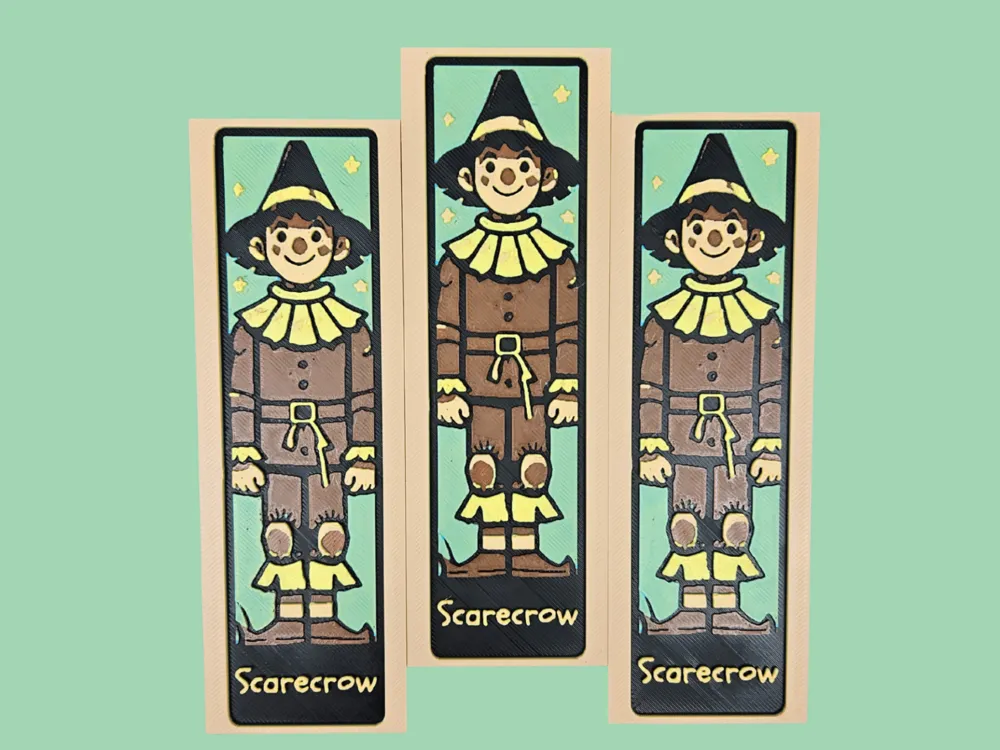 The Scarecrow -- Wizard of Oz Bookmark