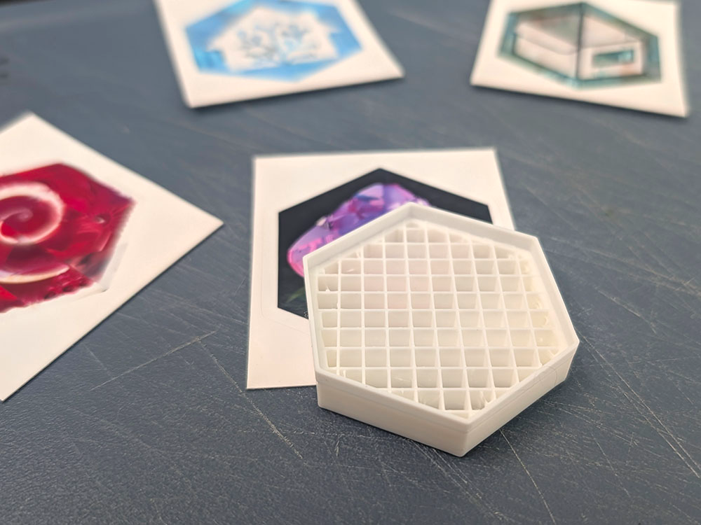 Hexagon Sticker Cutting Jig