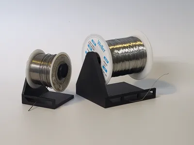 Parametric (Adjustable) Wire & Solder Spool Holder