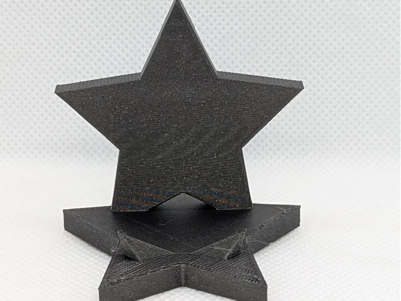 Star Challenge Coin Stand (large coins or cards)