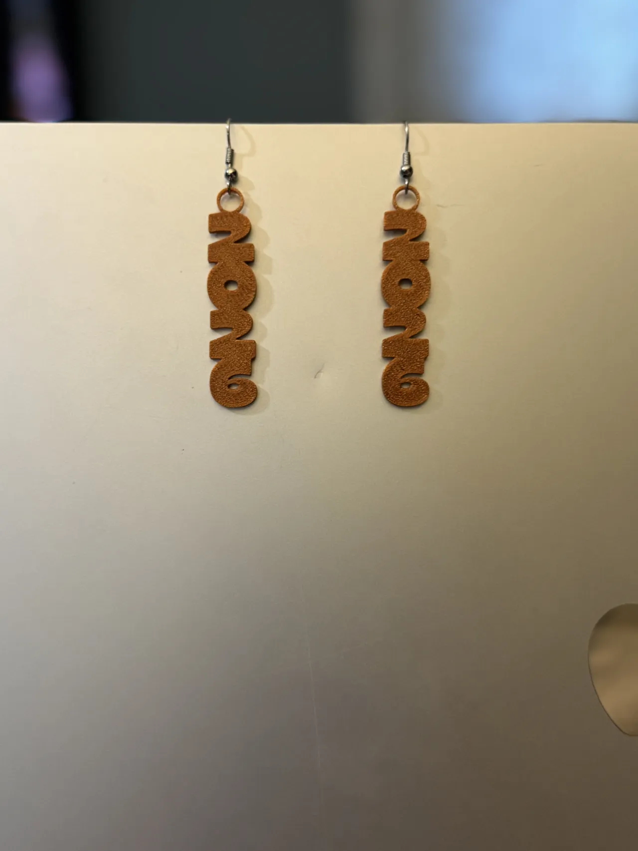 2026 New Year earrings view 2