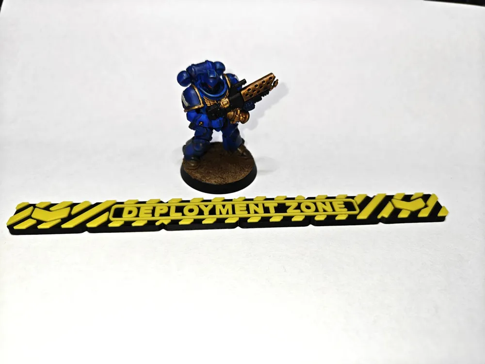 Zone Measurement Ruler DEPLOYMENT ZONE 6 inch ruler - Free 3D Print Model - MakerWorld