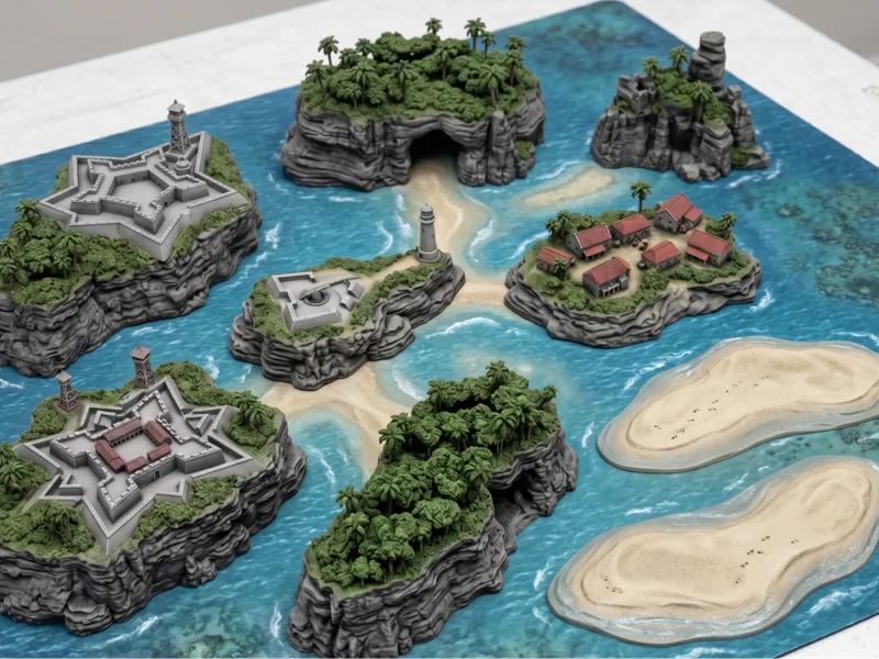 Wargaming set for sea games Bogowie Wojny Togo GoW