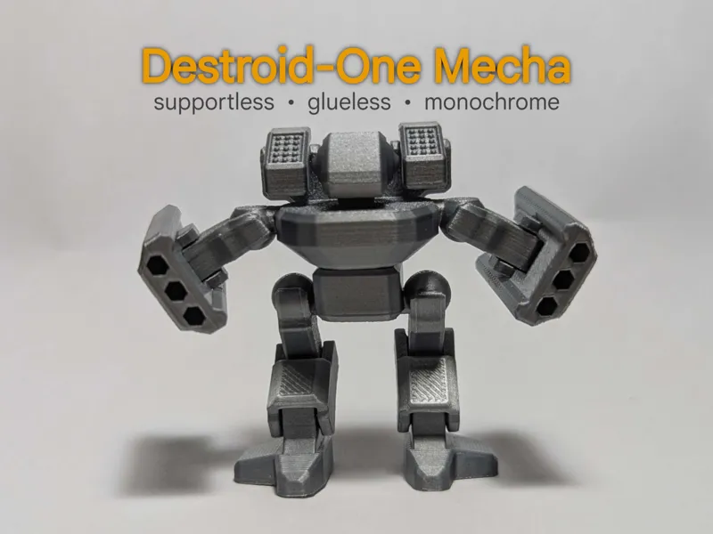 Destroid-One Mecha