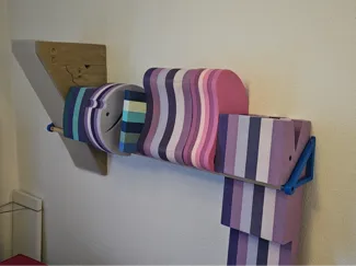 Hanger for bobles and large toys