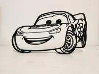 Flash McQueen (déco murale) — photo 2