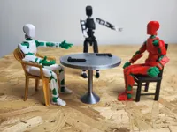 Table ronde pour figurine Dummy 13 — photo 1