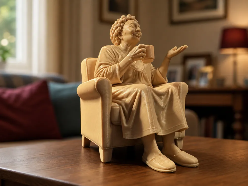 Figura decorativa: Cherry Sunday – Doctor Who Figure (1:10 Scale). Referencia del modelo original.