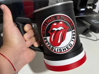 Jarra/Chop de los Rolling Stones