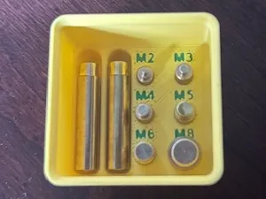 Gridfinity Heat Set Insert Soldering Tip Storage