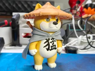 剑来阿良・柴犬版手办  全拆件打印无需AMS