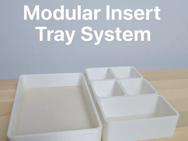 Système de plateaux modulaires à clips