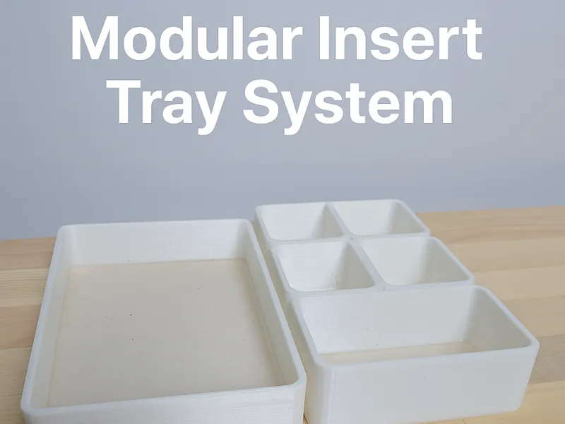 ModuTray 50 – Modular Insert & Clip Box System