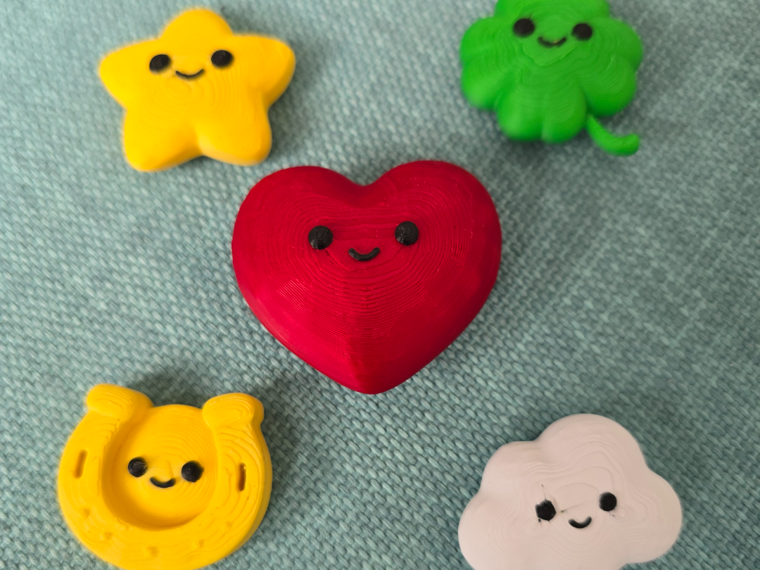 Portafortuna 3D per Piccoli Eroi coraggio bambini