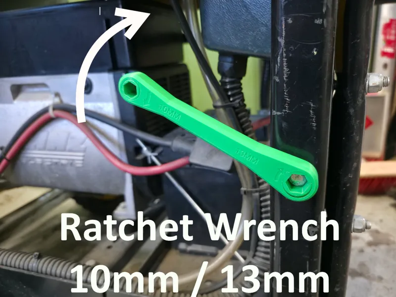Ratchet Wrench 10 / 13mm