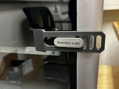 Bambu Lab P1S / X1 Bed scraper Door Handle