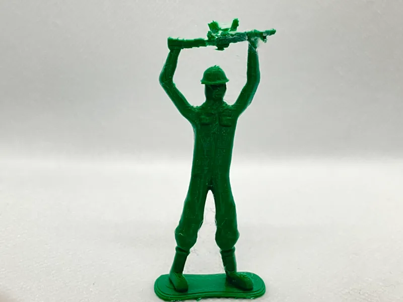 Surrendering Green Army Man
