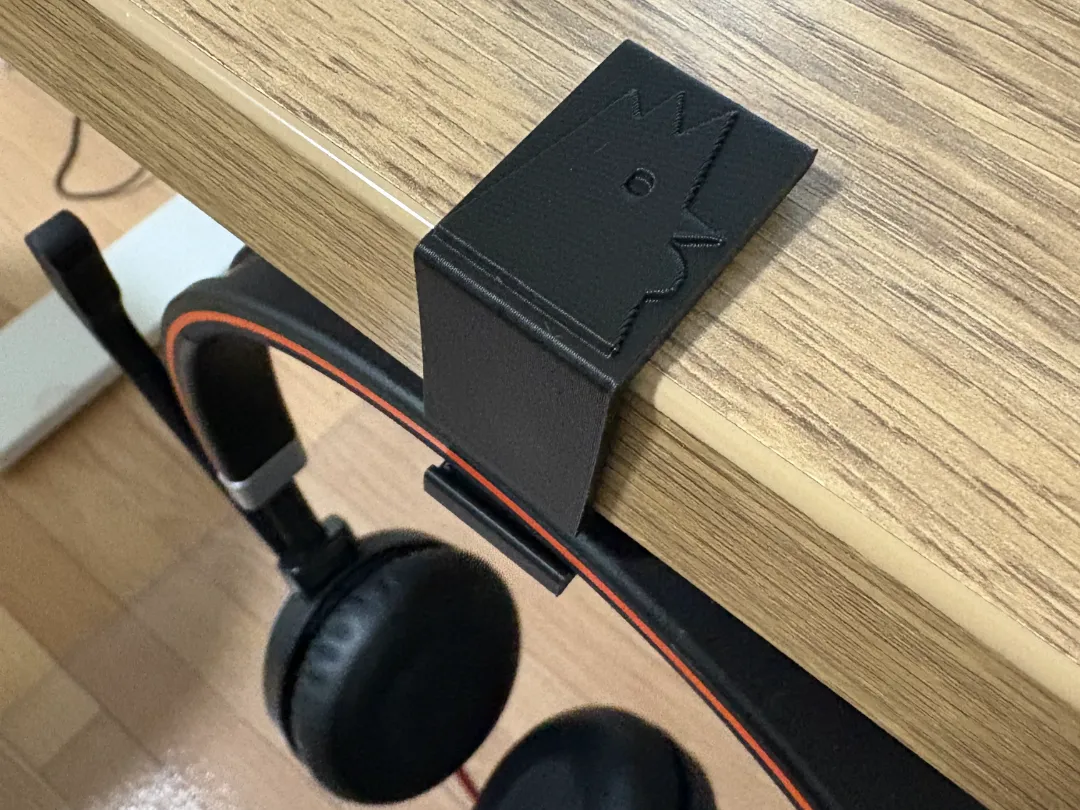 Support casque audio tête de coq