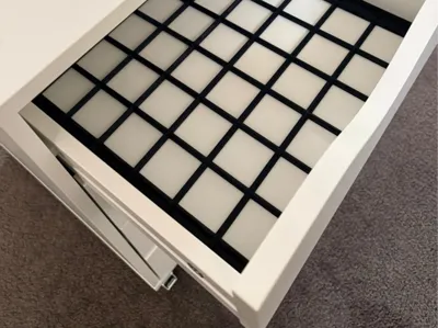 Gridfinity Base for Ikea FRIIDROTT drawer