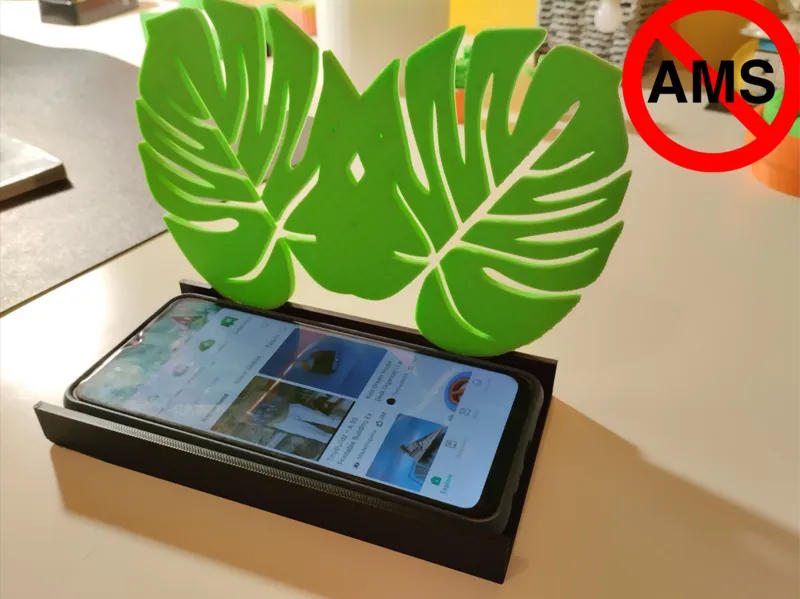 Plant phone holder