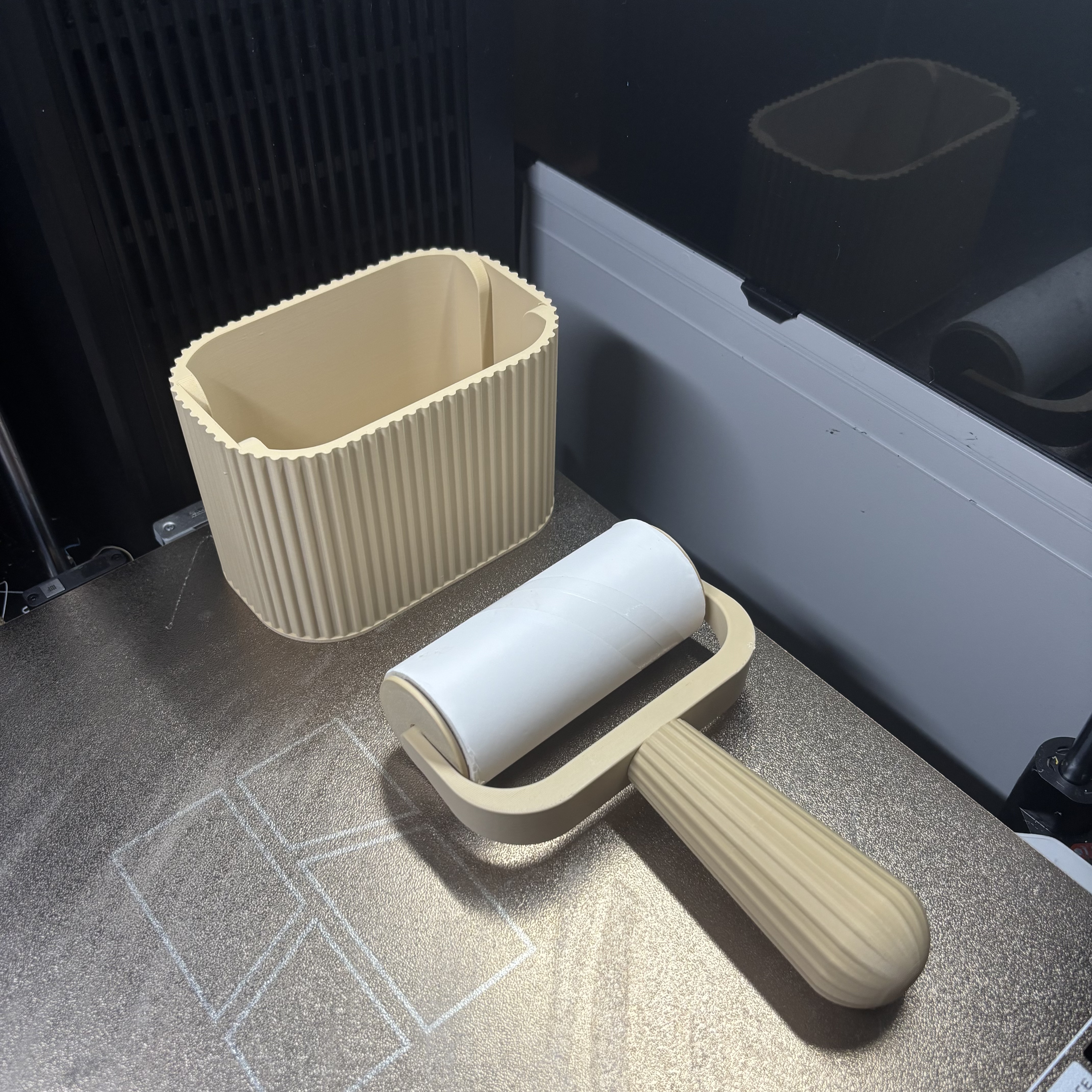 Ribbed Lint Roller(Q_Craft) - 1