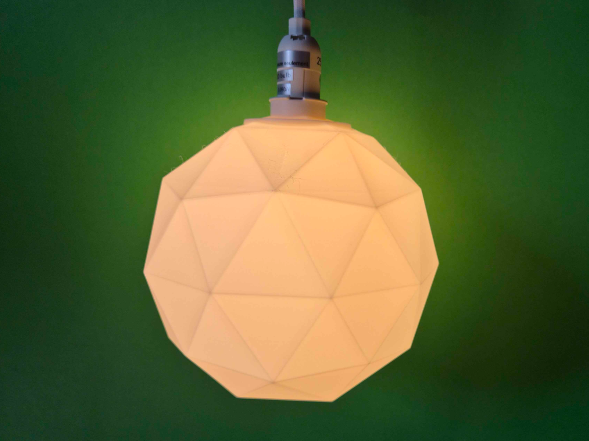 Geodesic Sphere Light
