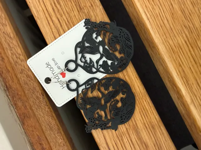 Miyabi Earrings — Quick print