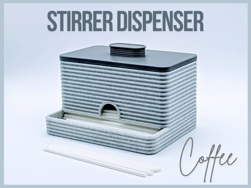 Coffee Stirrer Dispenser