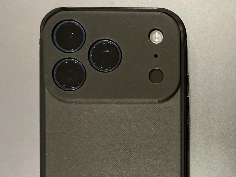 iPhone 17 Pro Back Cover (use with bumper case)