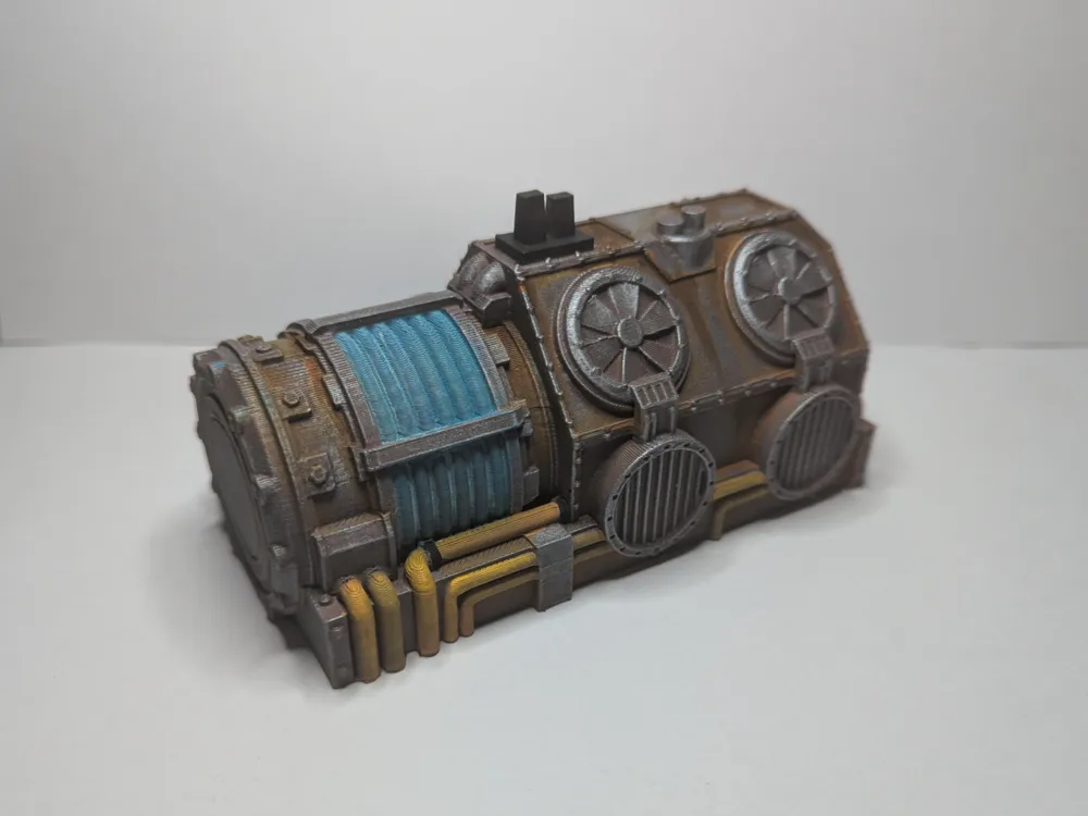 Tapa o cubierta: Sideways Generator. Referencia del modelo original.