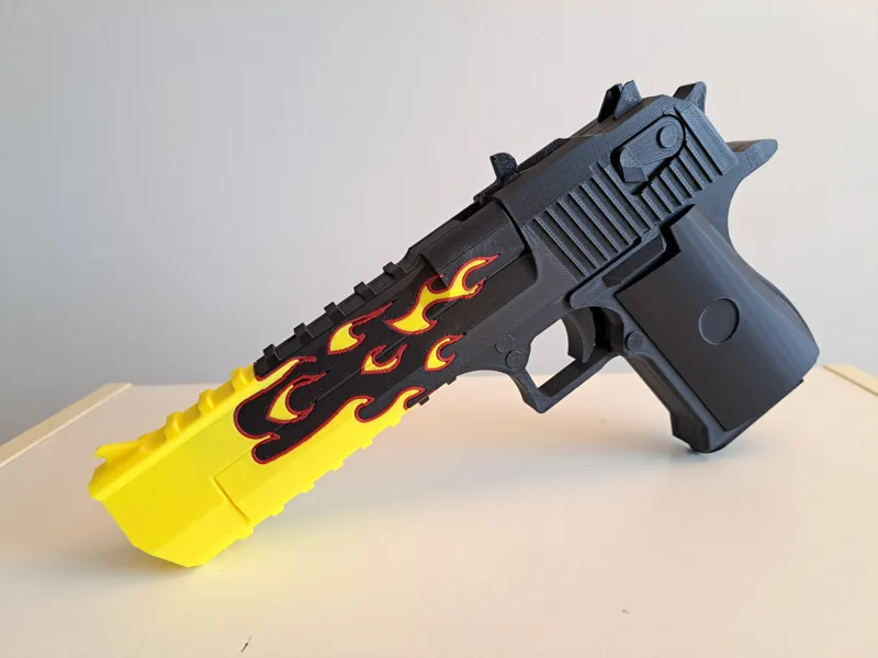 Desert Eagle Blaze (Rubber Band Gun)