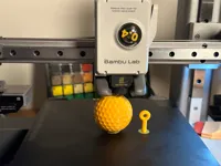 Balle de golf à visser pour porte-clés — photo 2