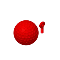 Balle de golf à visser pour porte-clés — photo 3