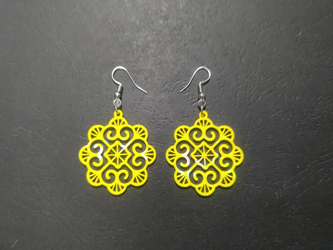Petalvault Mandala Earrings view 2
