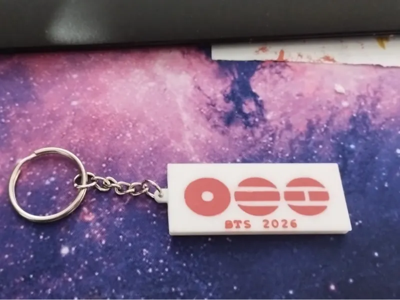 Portachiavi BTS nuovo logo