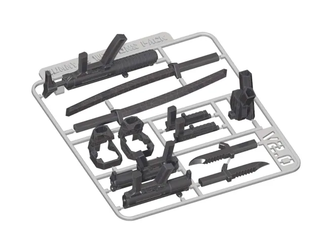 Dummy 13 Weapons Pack Version 2.0