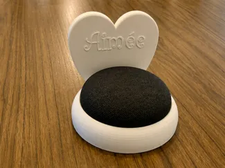 Google Nest Mini Holder,  Add your own name!!