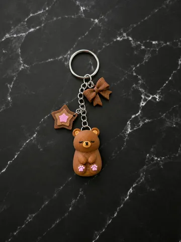Llavero: Sleepy Bear Keyring with Charms — vista de referencia 4