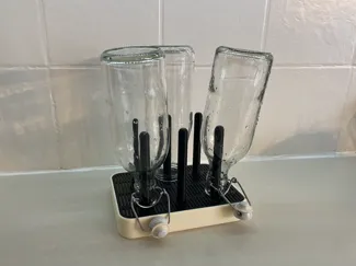 Flaschen-Abtropf-Tasse