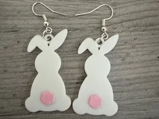 Easter Bunny Earrings