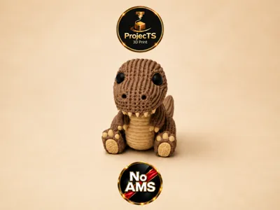 Knit T-Rex