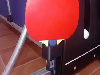 soporte mesa cornilleau raqueta ping pong
