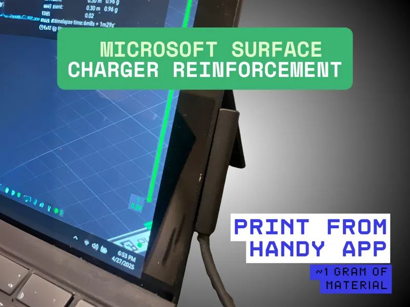 Microsoft Surface Laptop Charger Reinforcement