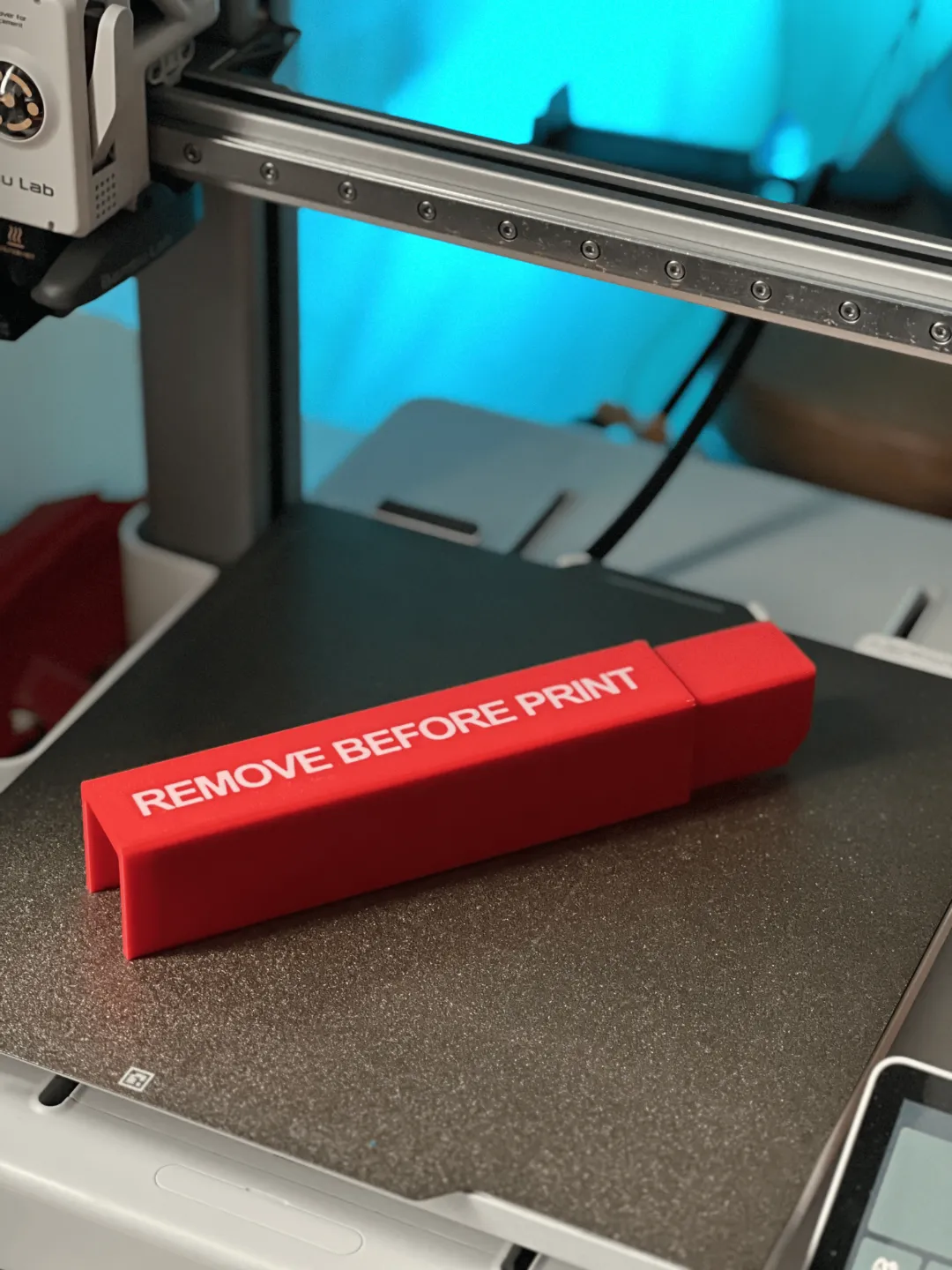 Extendable X-Axis Dust Cover for Bambu Lab A1 view 4