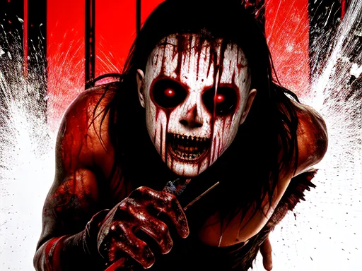 Scary Dude Horror Poster