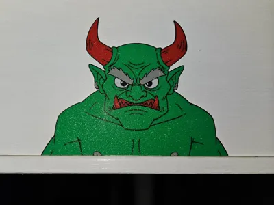 Ogre Monster Ledge Sitter