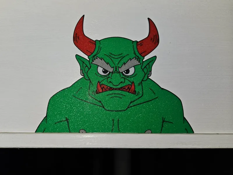 Ogre Monster Ledge Sitter